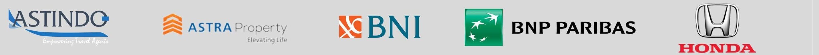Astindo, Astra Property, BNI, BNP Paribas, Honda
