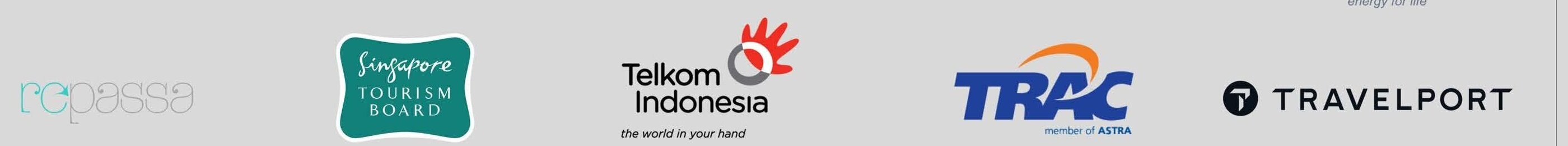 Repassa, Singapore Tourism Board, Telkom Indonesia, TRAC, Travelport