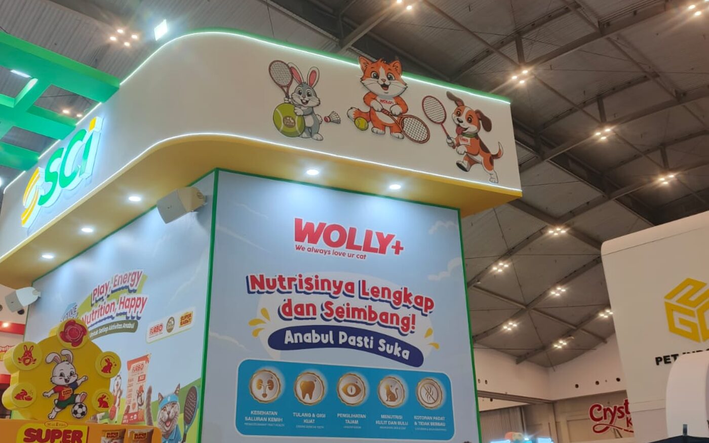 SCI booth at Indonesia International Pet Expo 2026, ICE BSD