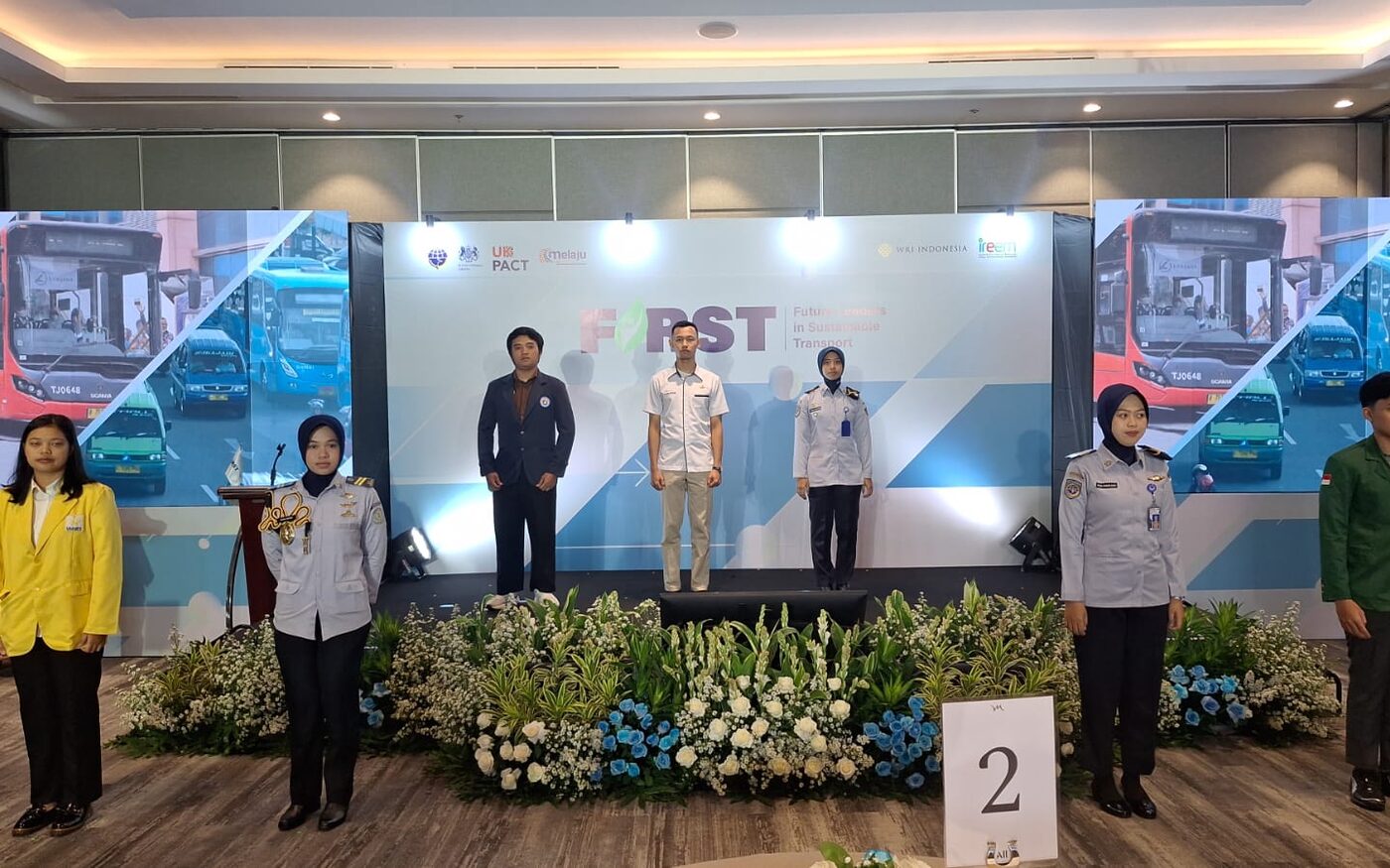 WRI Indonesia Future Leaders in Sustainable Transport award ceremony